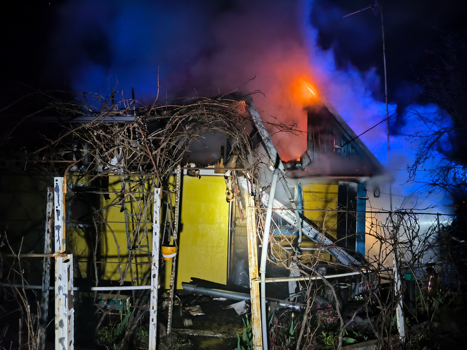 Пожар дача д.Боков