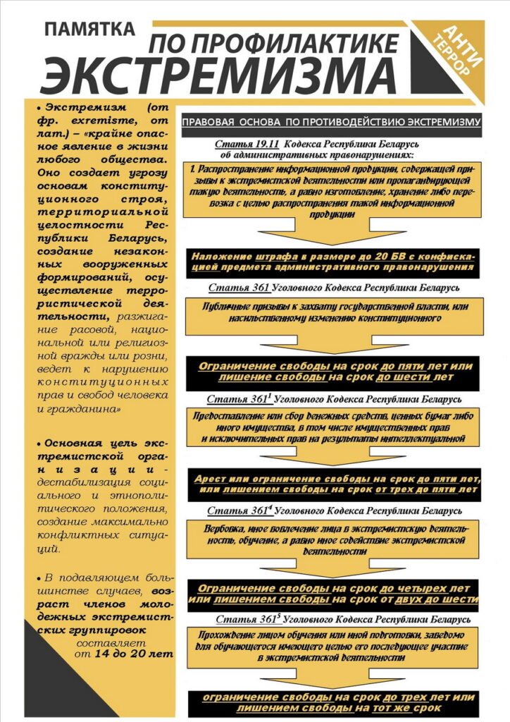 памятка экстремизм 3