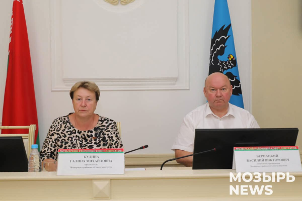 Сессия Мозырского районного Совета депутатов
